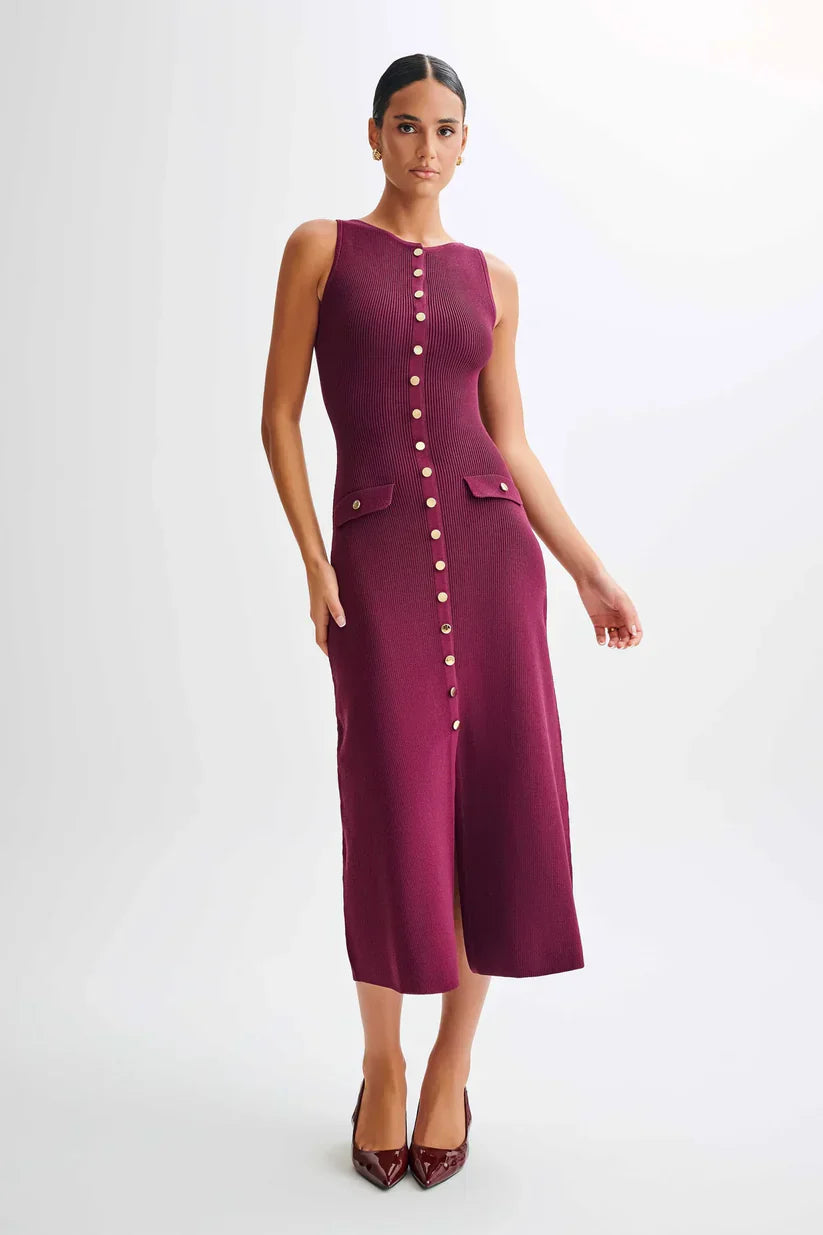 Leeveless Maxi Elbise