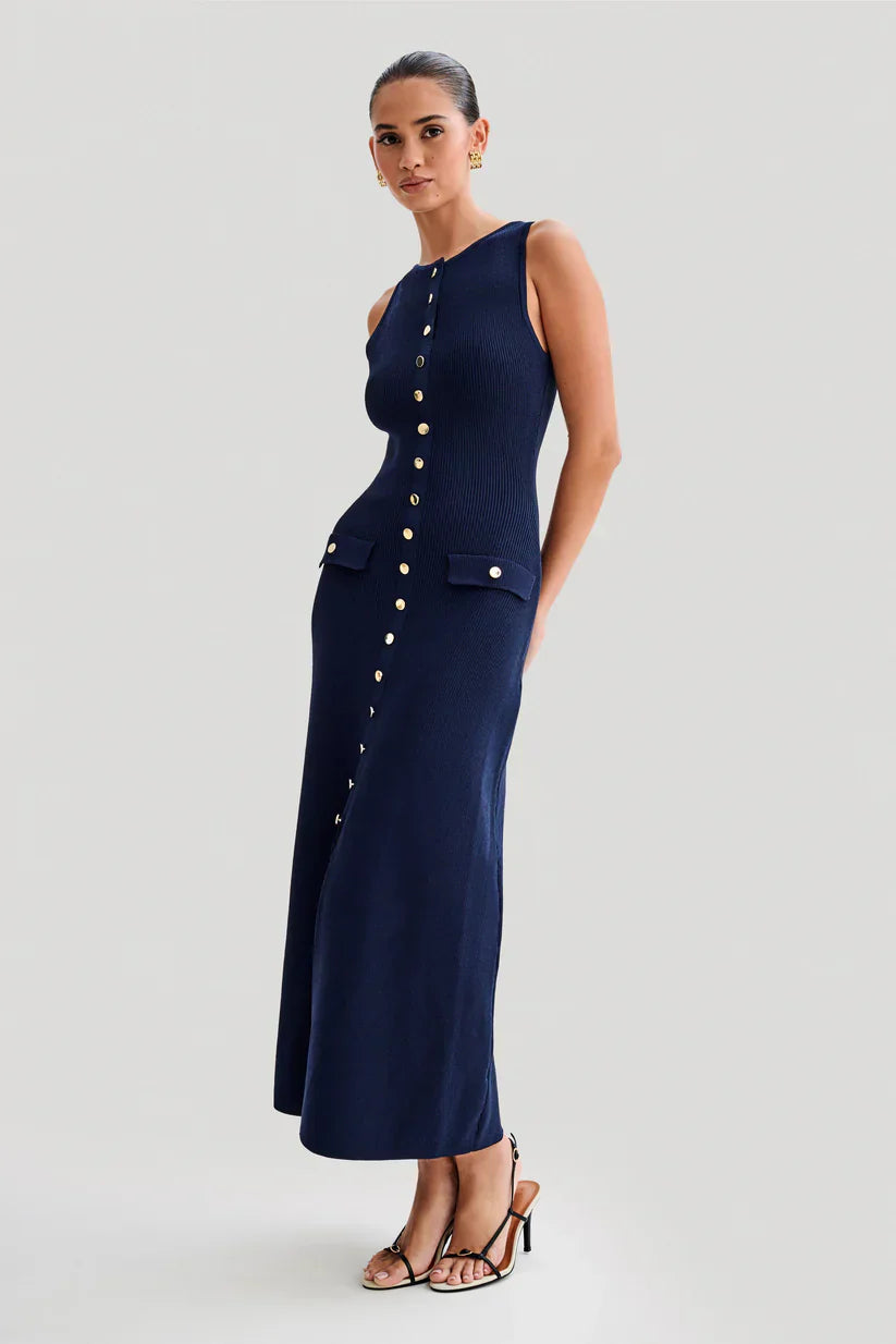 Leeveless Maxi Elbise