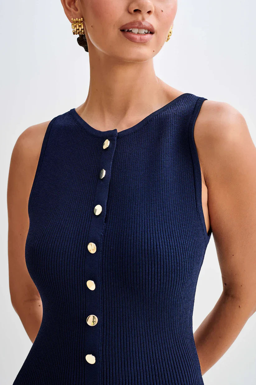 Leeveless Maxi Elbise
