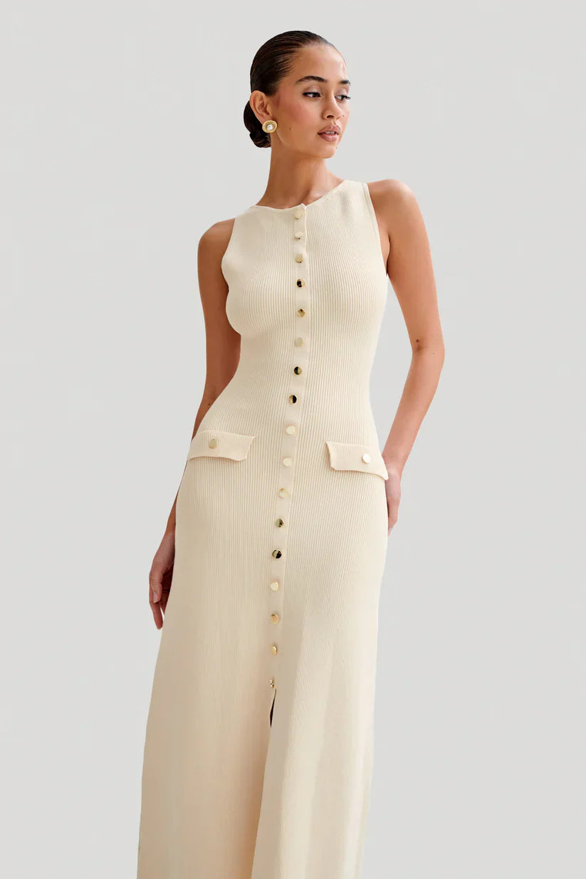 Leeveless Maxi Elbise