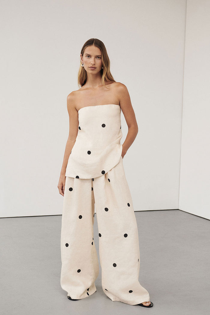 Polkadot Pantolon Takımı
