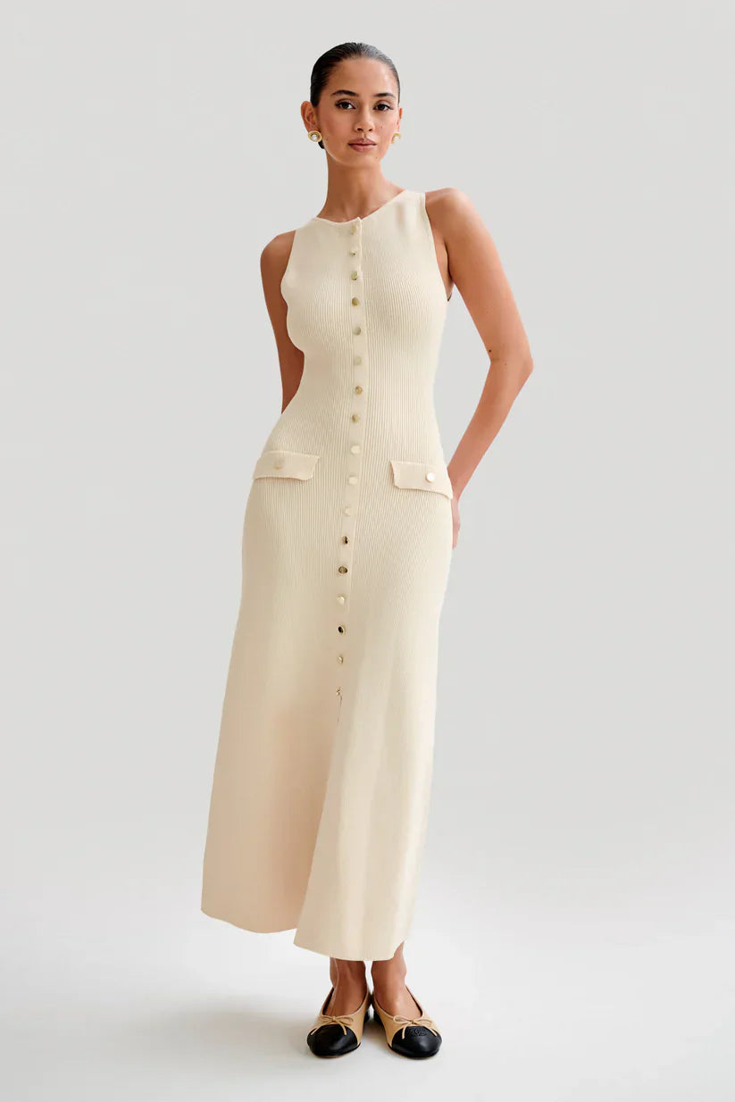 Leeveless Maxi Elbise